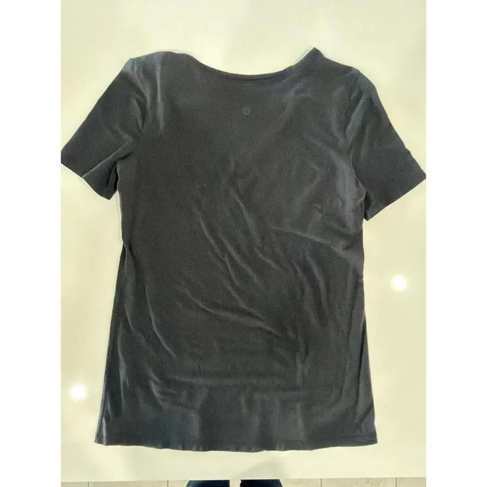 Lululemon Black Namaste In Vancouver T-Shirt - Picture 4 of 4